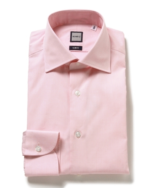 BEAMS F（ビームスエフ）の「◎BEAMS F / エンドオンエンド ワイドカラーシャツ（シャツ/ブラウス・メンズ・ピンク・37/42/41/40/38/39）」の2枚目の写真