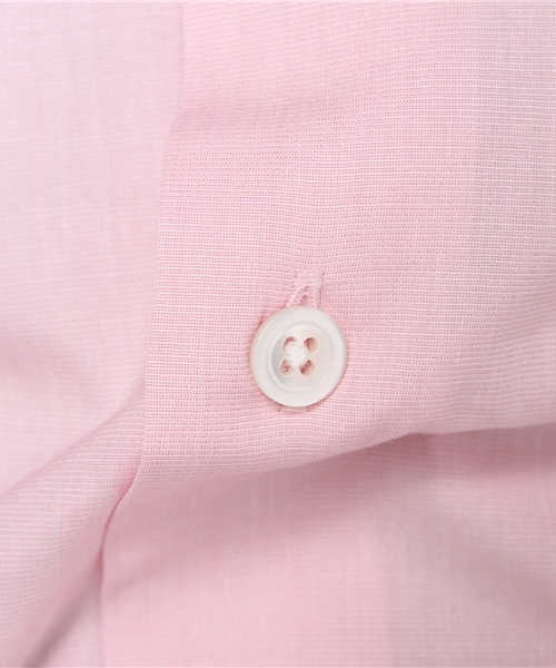 BEAMS F（ビームスエフ）の「◎BEAMS F / エンドオンエンド ワイドカラーシャツ（シャツ/ブラウス・メンズ・ピンク・37/42/41/40/38/39）」の7枚目の写真