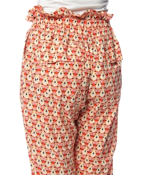 Flammeum（フラミューム）の「オリエンタルパンツ（その他パンツ・レディース・グリーン/オレンジ・38）」の5枚目の写真