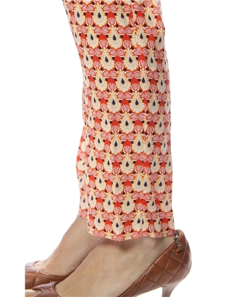 Flammeum（フラミューム）の「オリエンタルパンツ（その他パンツ・レディース・グリーン/オレンジ・38）」の10枚目の写真