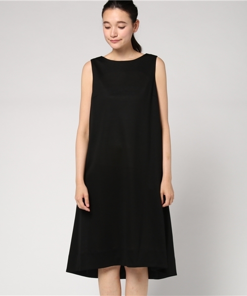 un dix cors（アンディコール）の「ノースリカットソーワンピース（ワンピース・レディース・ベージュ/ブラック・ﾌﾘ-）」の9枚目の写真