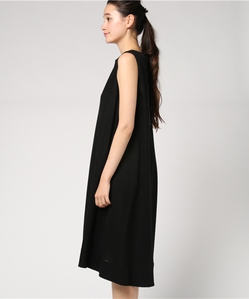 un dix cors（アンディコール）の「ノースリカットソーワンピース（ワンピース・レディース・ベージュ/ブラック・ﾌﾘ-）」の10枚目の写真