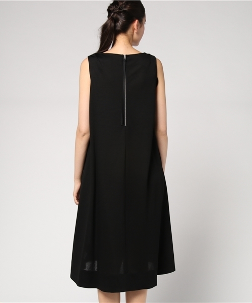 un dix cors（アンディコール）の「ノースリカットソーワンピース（ワンピース・レディース・ベージュ/ブラック・ﾌﾘ-）」の11枚目の写真