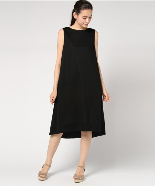 un dix cors（アンディコール）の「ノースリカットソーワンピース（ワンピース・レディース・ベージュ/ブラック・ﾌﾘ-）」の12枚目の写真