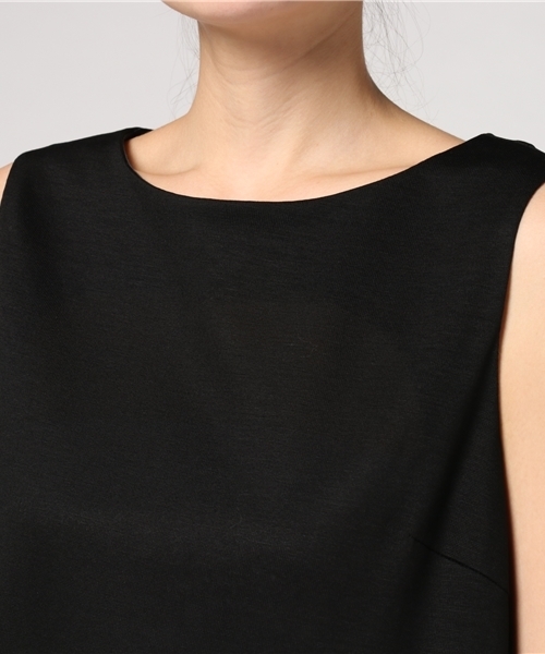 un dix cors（アンディコール）の「ノースリカットソーワンピース（ワンピース・レディース・ベージュ/ブラック・ﾌﾘ-）」の13枚目の写真