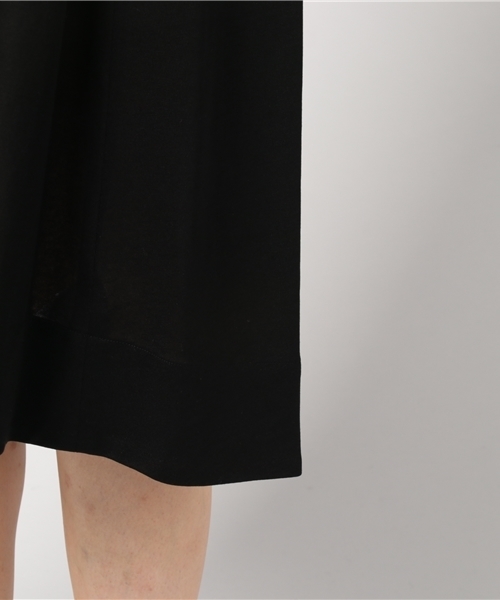 un dix cors（アンディコール）の「ノースリカットソーワンピース（ワンピース・レディース・ベージュ/ブラック・ﾌﾘ-）」の7枚目の写真