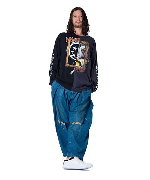 glamb（グラム）の「Nicky wide denim（デニムパンツ）」 - WEAR