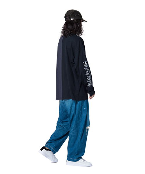 glamb Nicky wide denim 0 デニム 定価2万5850円 glamb Nicky wide denim グラム ニッキー ワイド デニム - メルカリ