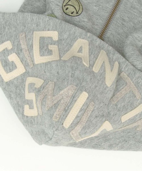 BREEZE（ブリーズ）の「フード付きZIPパーカー（パーカー・キッズ・ベージュ/グレー・120/100/110/160/95/80/130/90/140/150）」の7枚目の写真