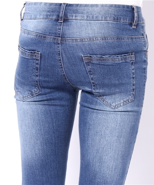 mystic(ミスティック)の「【mystic】 デニムスキニーPT(デニムパンツ・レディース・ネイビー/ブルー/ブラック/ダークブルー・0/1/2)」の11枚目の写真