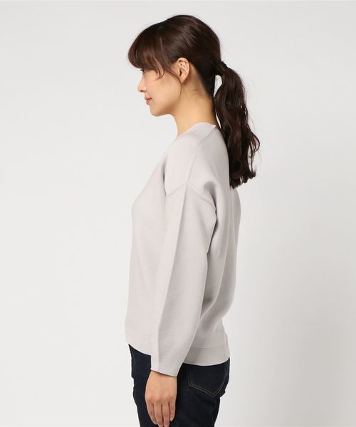 RIVE DROITE(リヴドロワ)の「バックボリュームニット(ニット/セーター・レディース・ライトグレー/レモンイエロー/ラベンダー/ベージュ/ホワイト・FREE)」の7枚目の写真