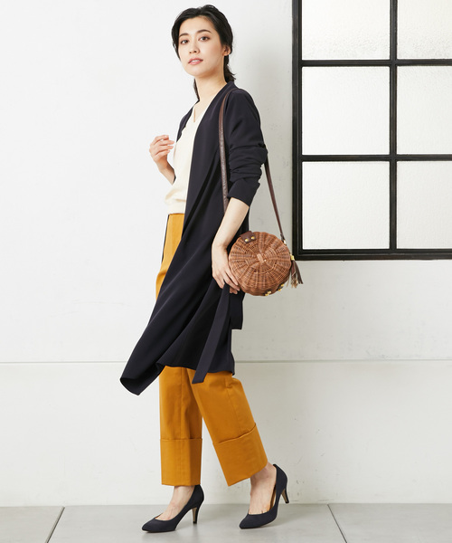 RIVE DROITE（リヴドロワ）の「ターンバック　チノパンツ（その他パンツ・レディース・ベージュ/イエロー・38/36）」の6枚目の写真