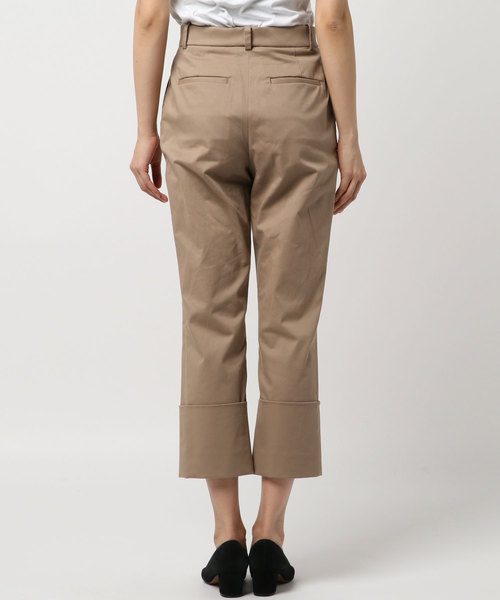 RIVE DROITE（リヴドロワ）の「ターンバック　チノパンツ（その他パンツ・レディース・ベージュ/イエロー・38/36）」の3枚目の写真