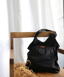 select MOCA（セレクトモカ）の「収納力バツグン◆コットン×リネンブレンドトートバック（トートバッグ）」