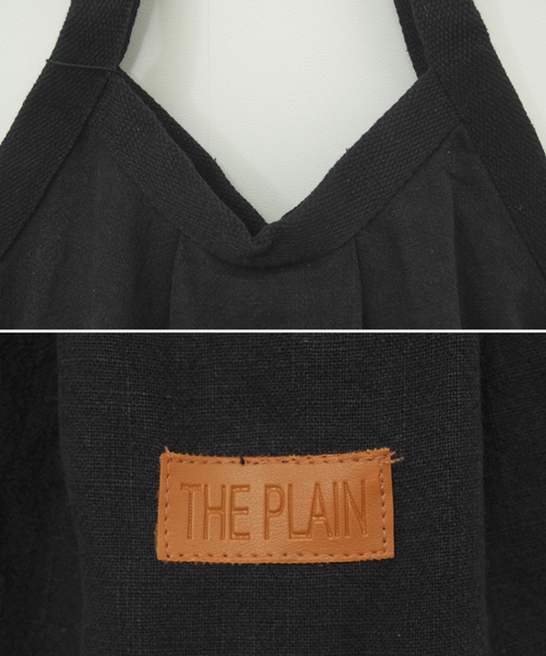 select MOCA（セレクトモカ）の「収納力バツグン◆コットン×リネンブレンドトートバック（トートバッグ・レディース・ブラック/オフホワイト・FREE）」の6枚目の写真