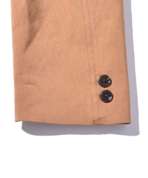 SHIPS(シップス)の「SU: 【WASHABLE】リネン 3B ジャケット■(テーラードジャケット・メンズ・ベージュ/ネイビー・LARGE/MEDIUM/SMALL/X-LARGE)」の8枚目の写真