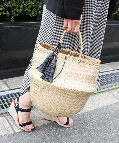 MODE ROBE�i���[�h���[�u�j�́u�^�b�Z���t���J�S�g�[�g�o�b�O �X�g���[�o�b�O �r�b�O�o�b�O �傫�߃g�[�g�i�����o�b�O�j�v�b�u���b�N