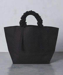 限定✾ LUDLOW│グレープハンドルバッグ S チャコールグレー LUDLOWクレープハンドルバッグ（三越伊勢丹別注グレープハンドル