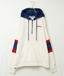 VISION STREET WEAR | 【WEB限定】VISION ボアハーフジップパーカー(パーカー)