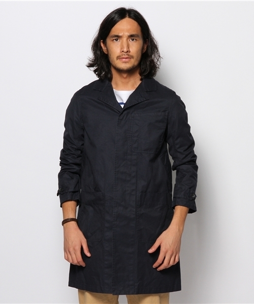 JOURNAL STANDARD（ジャーナルスタンダード）の「SOUNDMAN×JOURNAL STANDARD / サウンドマン: VENTILE SHOP COAT / ショップコート（その他アウター・メンズ・ネイビー/カーキ/ブラック・38/36）」の4枚目の写真