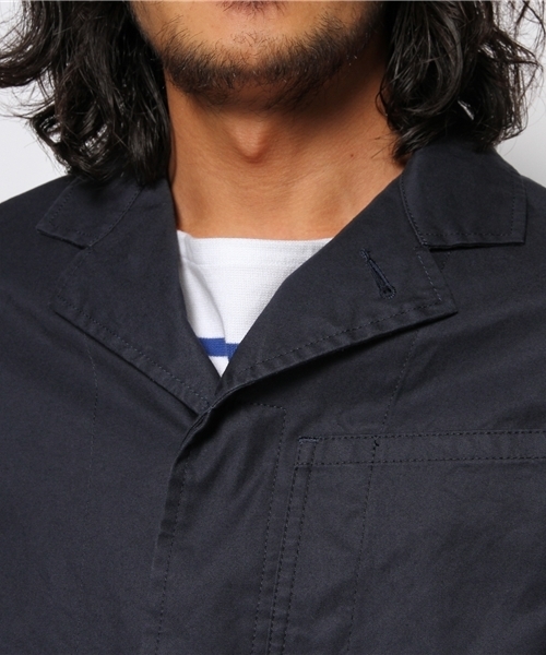 JOURNAL STANDARD（ジャーナルスタンダード）の「SOUNDMAN×JOURNAL STANDARD / サウンドマン: VENTILE SHOP COAT / ショップコート（その他アウター・メンズ・ネイビー/カーキ/ブラック・38/36）」の7枚目の写真