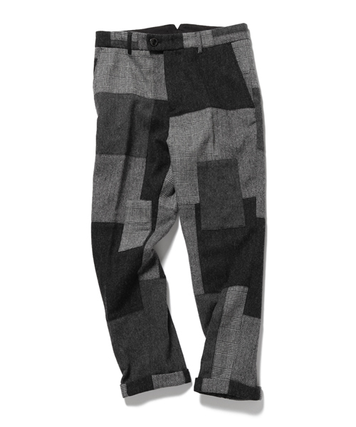 BEAMS(ビームス)の「BEAMS / パッチワーク アンクル パンツ(スラックス・メンズ・グレー/その他1・SMALL/MEDIUM/LARGE)」の16枚目の写真