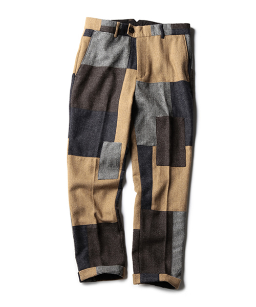 BEAMS(ビームス)の「BEAMS / パッチワーク アンクル パンツ(スラックス・メンズ・グレー/その他1・SMALL/MEDIUM/LARGE)」の15枚目の写真