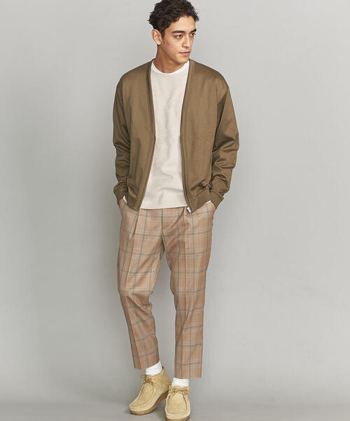 BEAUTY&YOUTH UNITED ARROWS（ビューティーアンドユースユナイテッドアローズ）の「BY サルージャ ジップ カーディガン о（カーディガン/ボレロ・メンズ・ブラック/オリーブ・L/S/M/XL）」の4枚目の写真