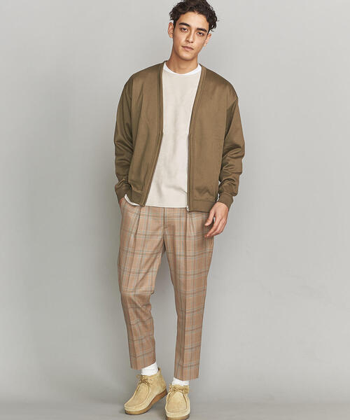 BEAUTY&YOUTH UNITED ARROWS（ビューティーアンドユースユナイテッドアローズ）の「BY サルージャ ジップ カーディガン о（カーディガン/ボレロ・メンズ・ブラック/オリーブ・L/S/M/XL）」の7枚目の写真