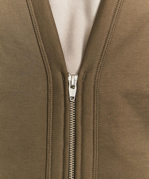 BEAUTY&YOUTH UNITED ARROWS（ビューティーアンドユースユナイテッドアローズ）の「BY サルージャ ジップ カーディガン о（カーディガン/ボレロ・メンズ・ブラック/オリーブ・L/S/M/XL）」の9枚目の写真