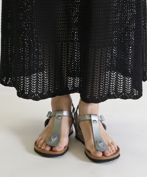 BIRKENSTOCK（ビルケンシュトック）の「■ASHLEY/アシュレイ ビルコフロー メタリックシルバー （WOMEN)（サンダル・レディース・シルバー/ゴールド系その他・36/37/38/39/40）」の12枚目の写真