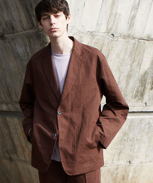 MAISON SPECIAL | ギンガムチェックオーバーサイズテーラードジャケット 【MAISON SPECIAL/メゾンスペシャル】(テーラードジャケット)