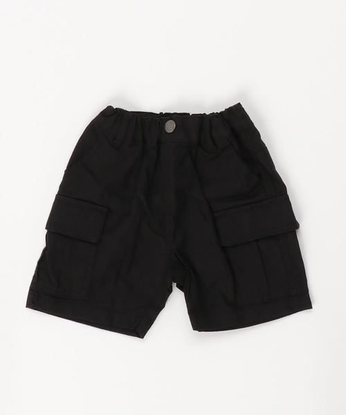 DILASH（ディラッシュ）の「綿麻キャンバス ハーフパンツ(4.5分丈)（その他パンツ・キッズ・ブラウン/ブルー/ブラック/カーキ/オレンジ・80/140/120/110/130/150/90/100）」の2枚目の写真