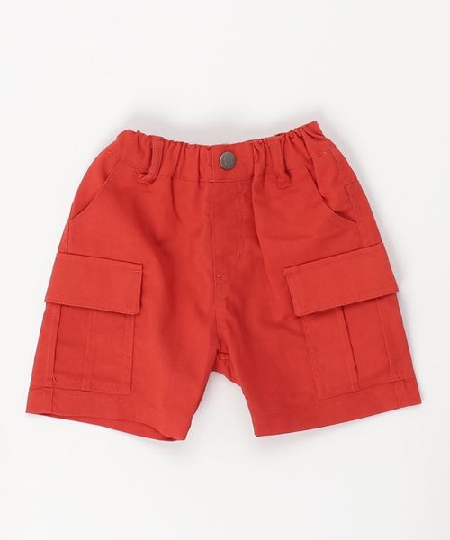 DILASH（ディラッシュ）の「綿麻キャンバス ハーフパンツ(4.5分丈)（その他パンツ・キッズ・ブラウン/ブルー/ブラック/カーキ/オレンジ・80/140/120/110/130/150/90/100）」の10枚目の写真