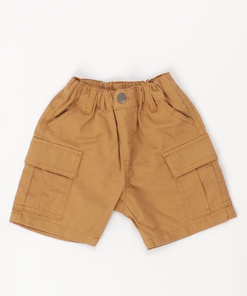 DILASH（ディラッシュ）の「綿麻キャンバス ハーフパンツ(4.5分丈)（その他パンツ・キッズ・ブラウン/ブルー/ブラック/カーキ/オレンジ・80/140/120/110/130/150/90/100）」の8枚目の写真