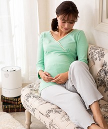 SweetMommy（スウィートマミー）の「ピコレース付き カシュクール授乳インナー（マタニティウェア/グッズ）」