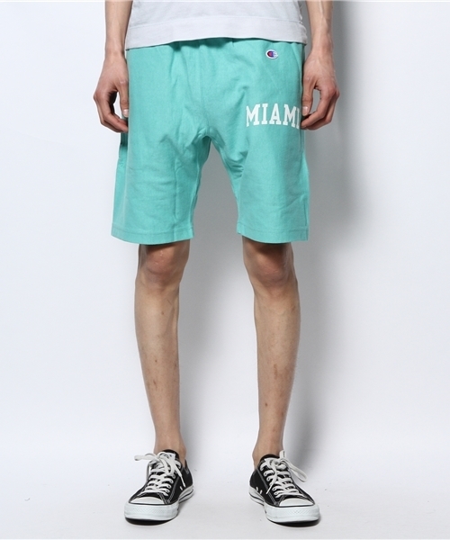 BEAMS（ビームス）の「 CHAMPION×BEAMS / 別注 SHORT PANTS（その他パンツ・メンズ・ホワイト/ブラック/ライトグレー/ミント/ネイビー・MEDIUM/LARGE）」の4枚目の写真