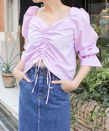 ギャザーブラウス