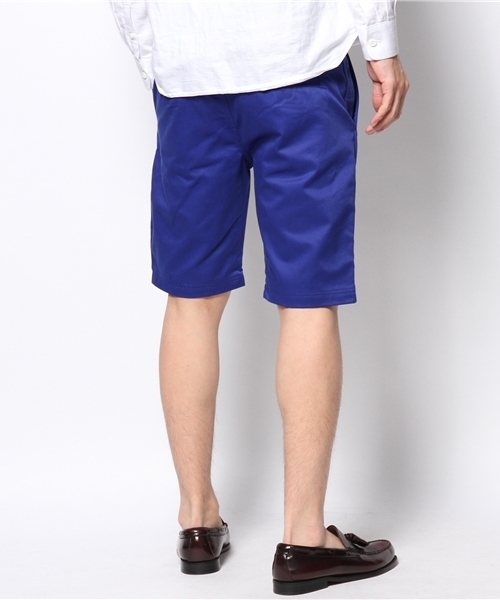 VENCEEXCHANGE（ヴァンスエクスチェンジ）の「M TCツイルチノシシュウショーツ（チノパンツ・メンズ・オフホワイト/ベージュ/ロイヤルブルー/イエロー/ピンク・SMALL/MEDIUM/LARGE）」の7枚目の写真