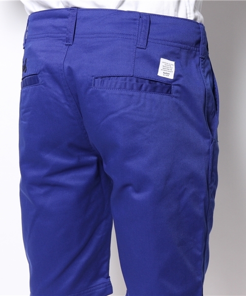 VENCEEXCHANGE（ヴァンスエクスチェンジ）の「M TCツイルチノシシュウショーツ（チノパンツ・メンズ・オフホワイト/ベージュ/ロイヤルブルー/イエロー/ピンク・SMALL/MEDIUM/LARGE）」の8枚目の写真