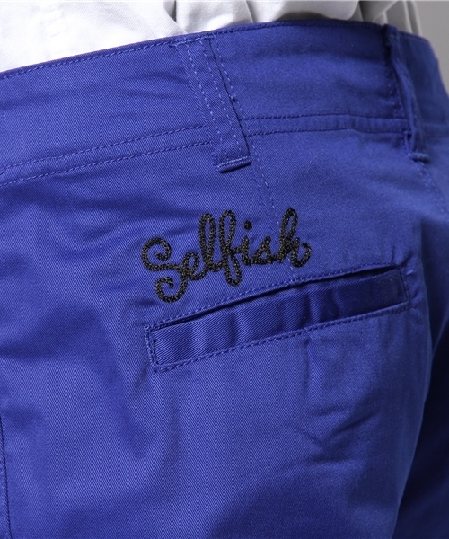 VENCEEXCHANGE（ヴァンスエクスチェンジ）の「M TCツイルチノシシュウショーツ（チノパンツ・メンズ・オフホワイト/ベージュ/ロイヤルブルー/イエロー/ピンク・SMALL/MEDIUM/LARGE）」の12枚目の写真