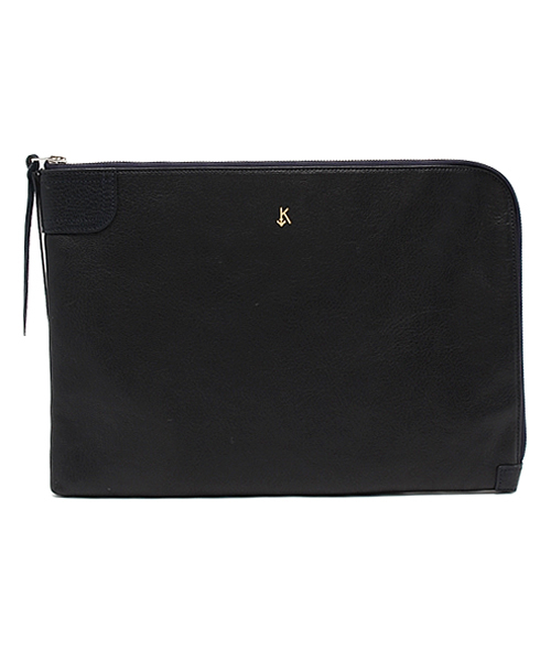 Kaptain Sunshine（キャプテン サンシャイン）の「KAPTAIN SUNSHINE×PORTER BANK BAG CLUTCH（クラッチバッグ・メンズ・ブラウン/ネイビー・ONE SIZE）」の2枚目の写真