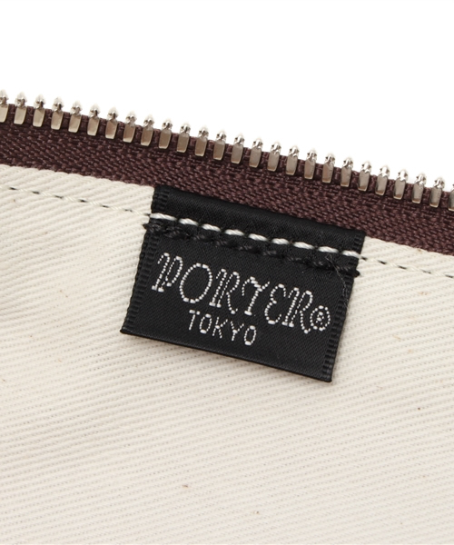 Kaptain Sunshine（キャプテン サンシャイン）の「KAPTAIN SUNSHINE×PORTER BANK BAG CLUTCH（クラッチバッグ・メンズ・ブラウン/ネイビー・ONE SIZE）」の7枚目の写真