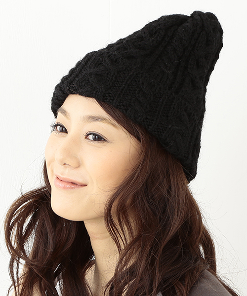Ray BEAMS(レイビームス)の「CLIPPER CASUALS / ニットキャップ(ニットキャップ/ビーニー・レディース・グレー/ブラック/レッド系その他・ONE SIZE)」の2枚目の写真