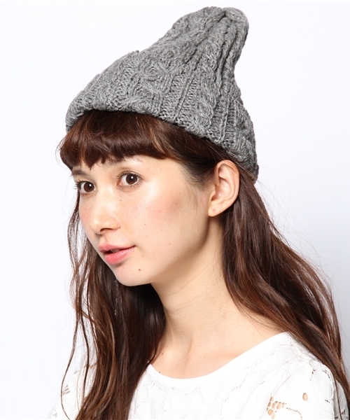 Ray BEAMS(レイビームス)の「CLIPPER CASUALS / ニットキャップ(ニットキャップ/ビーニー・レディース・グレー/ブラック/レッド系その他・ONE SIZE)」の11枚目の写真