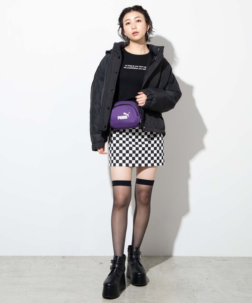 PUMA（プーマ）の「∴WEGO/PUMAラウンドショルダーバッグ（ショルダーバッグ・メンズ・ワイン/パープル/ブラック・FREE）」の8枚目の写真