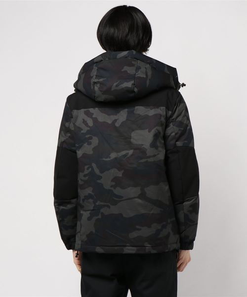 STYLEBLOCK（スタイルブロック）の「ストレッチ中綿フードジャケットコート（ダウンジャケット/コート・メンズ・ブラック/ホワイト系その他/グレー系その他/オフホワイト/オリーブ/レッド/ベージュ/イエロー/ネイビー・M/XL/L）」の11枚目の写真