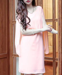 レディースのドレス ピンク 桃色系 ショート ミニ丈 ファッション通販 Zozotown