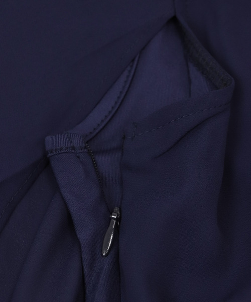 OSYAREVO(オシャレボ)の「シフォンジョーゼット ドレスワンピース(ドレス・レディース・ネイビー/ピンク/レッド/クリーム・SMALL/MEDIUM/LARGE/X-LARGE/XX-LARGE)」の16枚目の写真