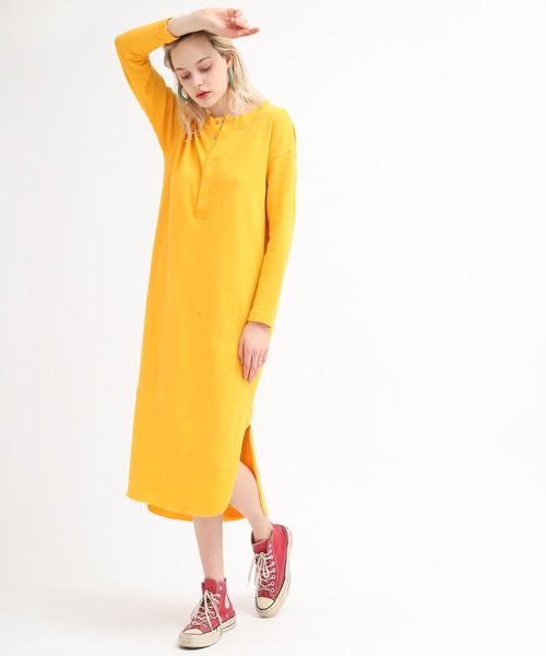 セール D1500 コットンベアヘンリーワンピース ワンピース Audition オーディション のファッション通販 Zozotown